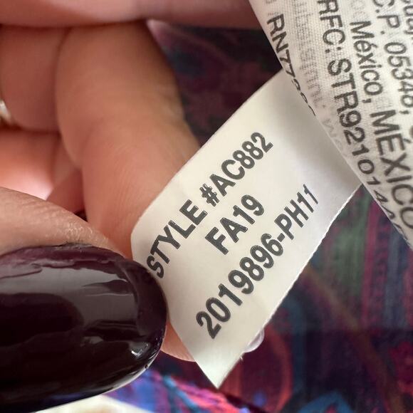 J.Crew Tiered Sleeveless Maxi Dress in Green Multi Ratti Scarf Paisley Size 10 - Picture 7 of 11